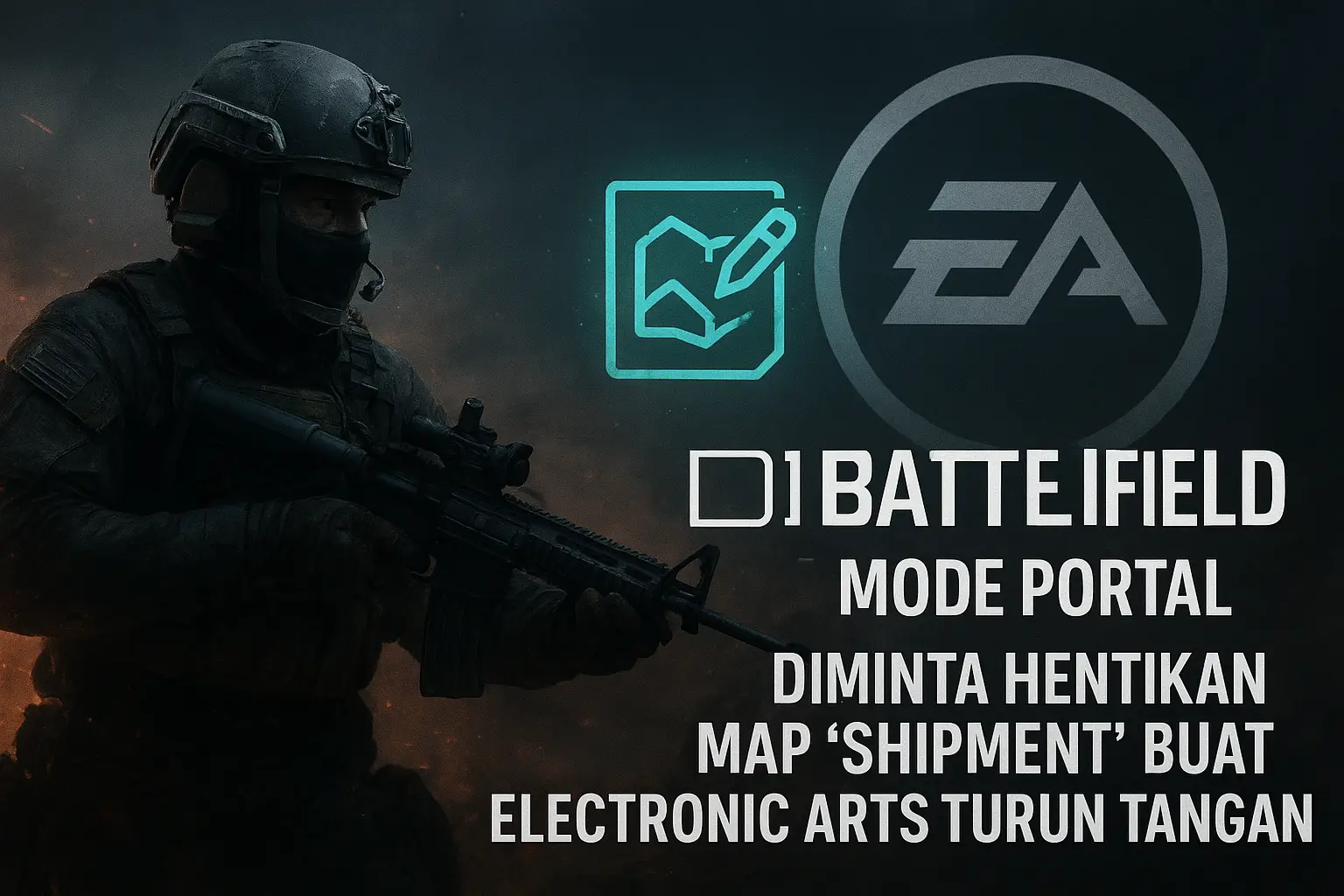 Battlefield 6 Mode Portal Diminta Hentikan Map “Shipment” Buatan Pengguna — Electronic Arts Turun Tangan