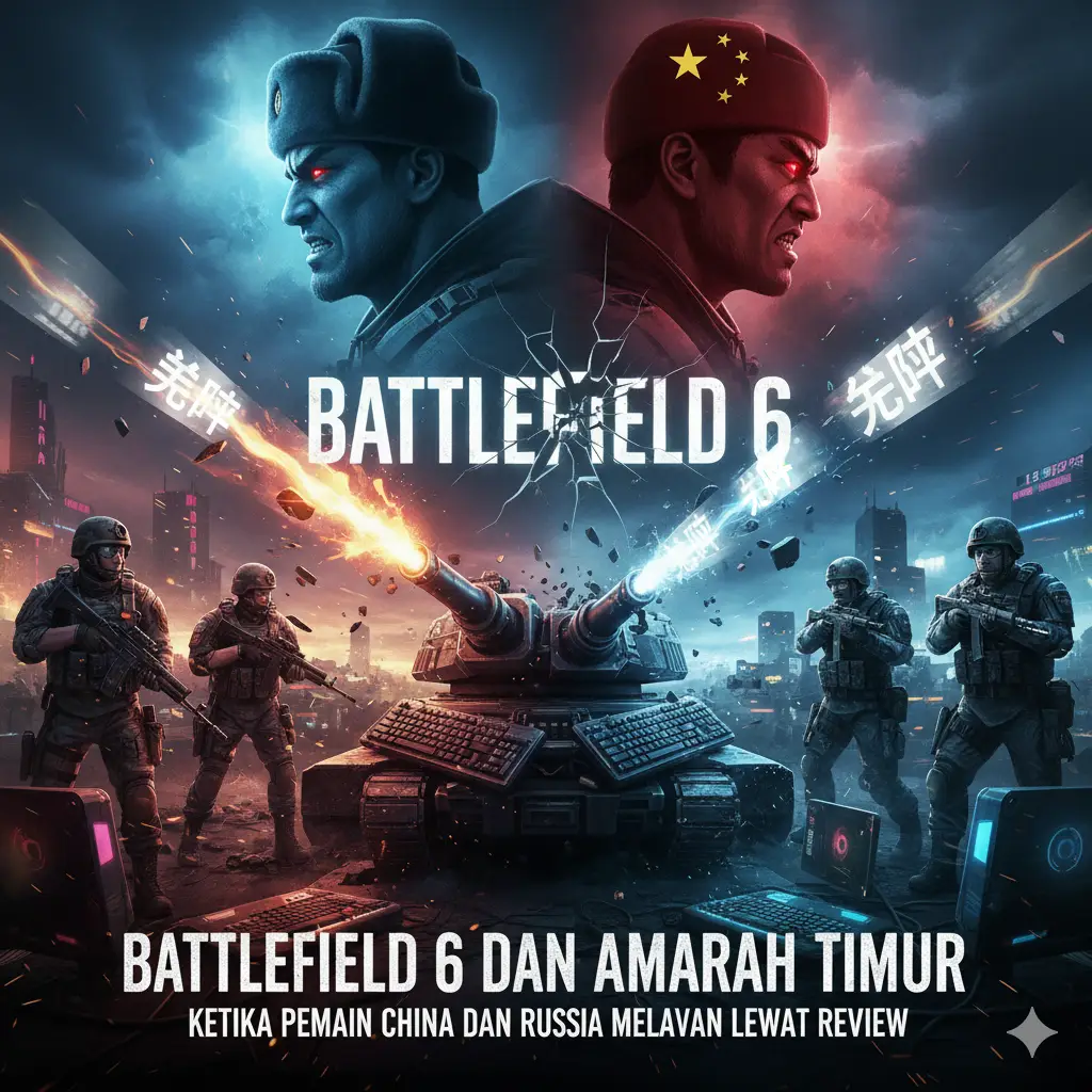 Battlefield 6 dan Amarah Timur: Ketika Pemain China dan Rusia Melawan Lewat Review
