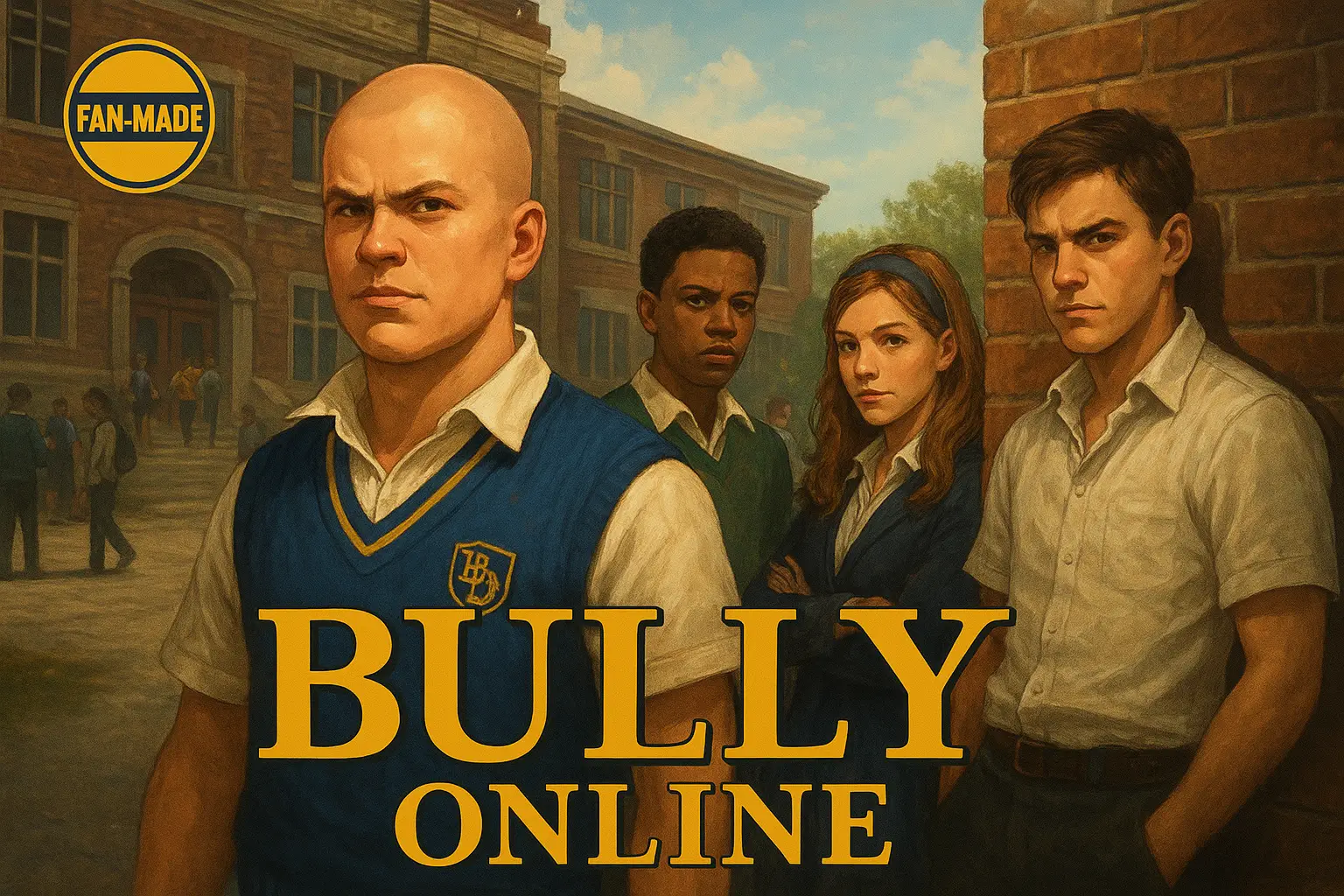 Setelah Bertahun-tahun Pengembangan, Proyek Fan-Made BULLY ONLINE Akhirnya Resmi Diumumkan