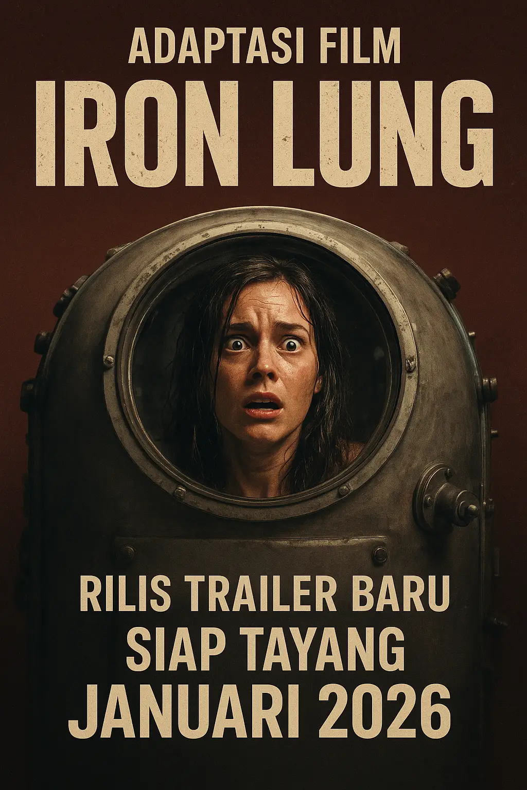 Adaptasi Film Iron Lung Rilis Trailer Baru, Siap Tayang Januari 2026