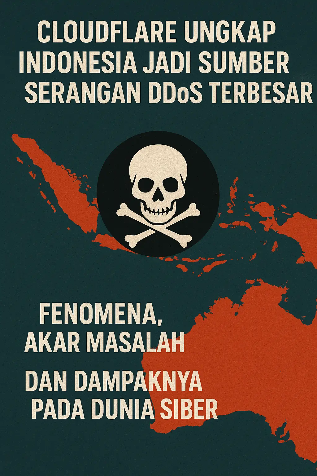 Cloudflare Ungkap Indonesia Jadi Sumber Serangan DDoS Terbesar: Fenomena, Akar Masalah, dan Dampaknya pada Dunia Siber
