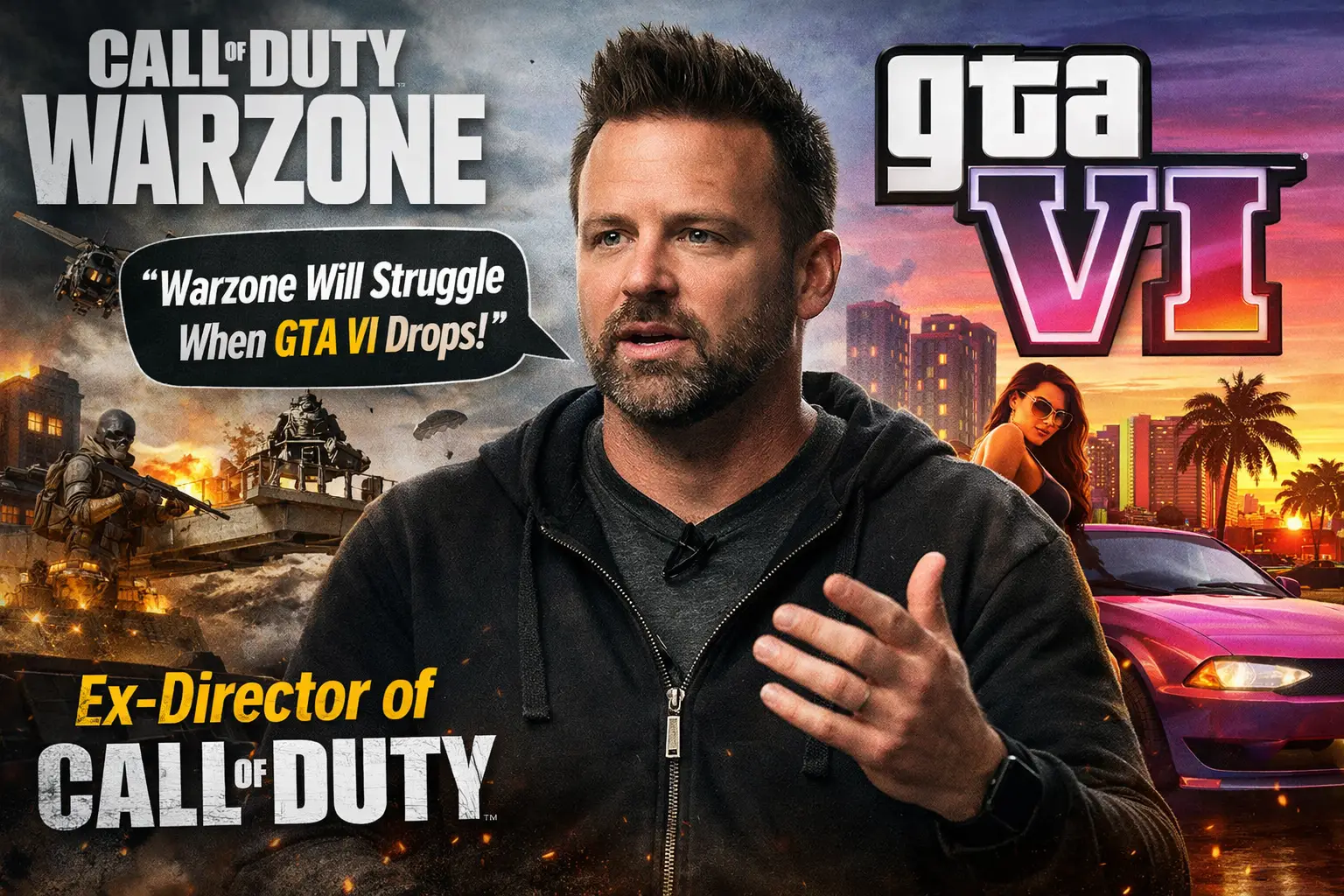 Mantan Director Call of Duty Sebut Warzone Akan Kewalahan Saat GTA VI Rilis