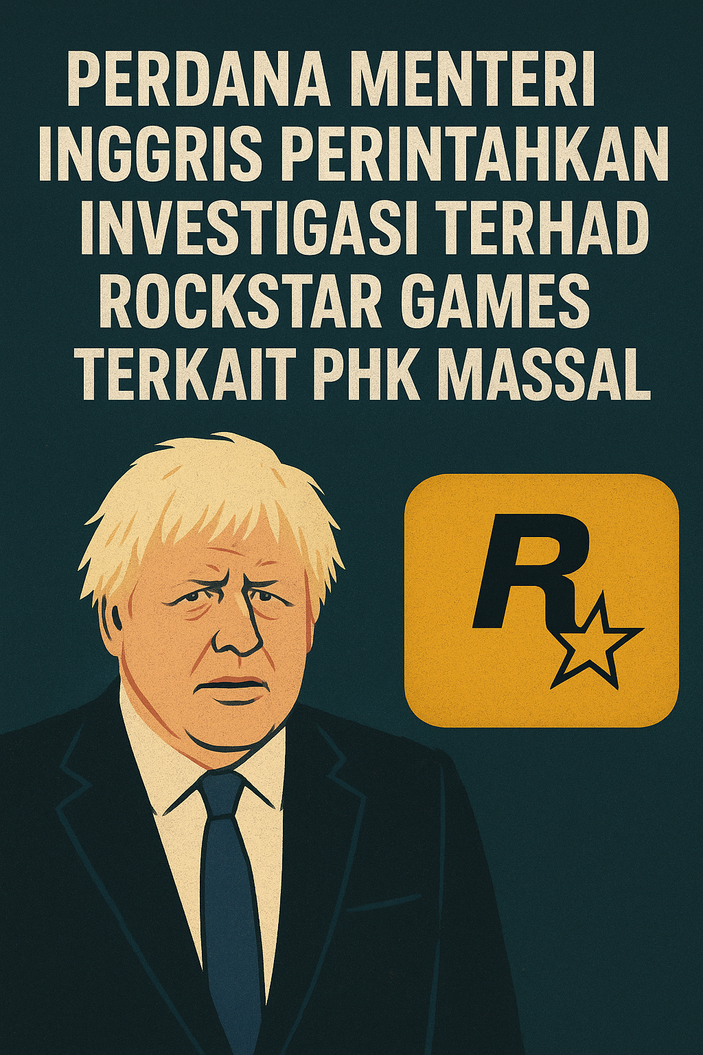 Perdana Menteri Inggris Perintahkan Investigasi terhadap Rockstar Games Terkait PHK Massal