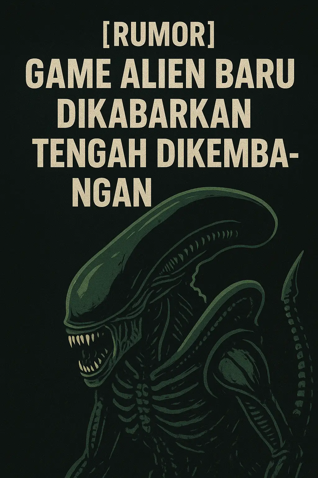 Stop Judi Online,[RUMOR] Game Alien Baru Dikabarkan Tengah Dikembangkan