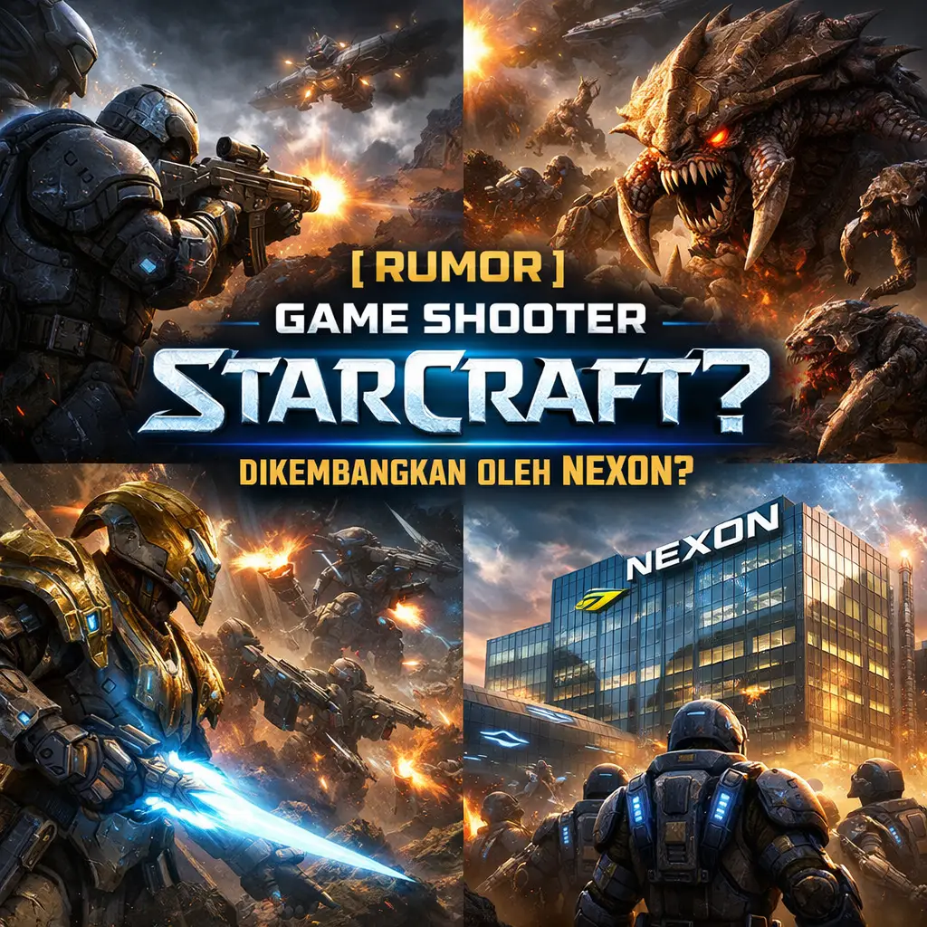 [RUMOR] Game Shooter StarCraft Disebut-sebut Akan Dikembangkan oleh Nexon